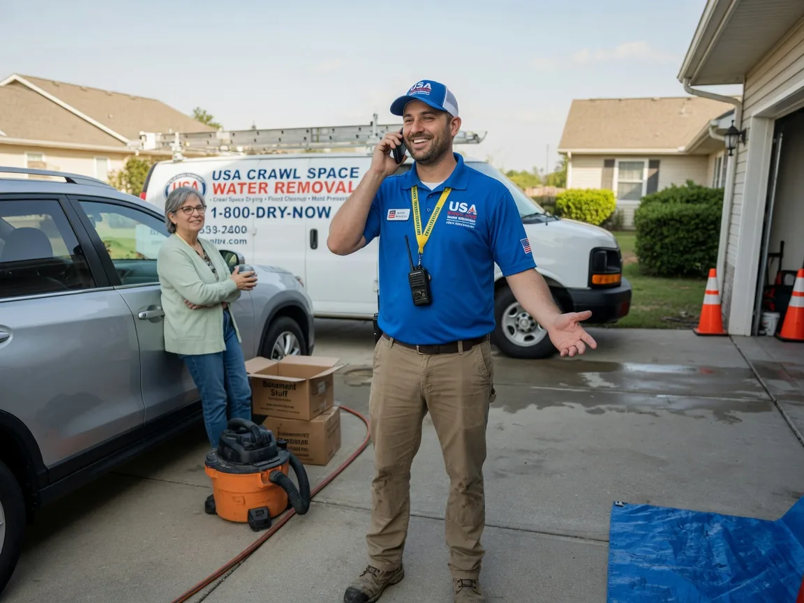 Crawl Space Water Removal Arlington, KS FAQs